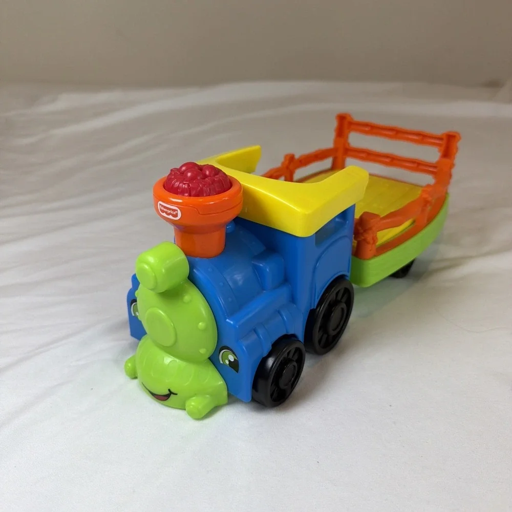 Fisher Price Little People Choo Choo Zoo Train WORKS Toddler Toy